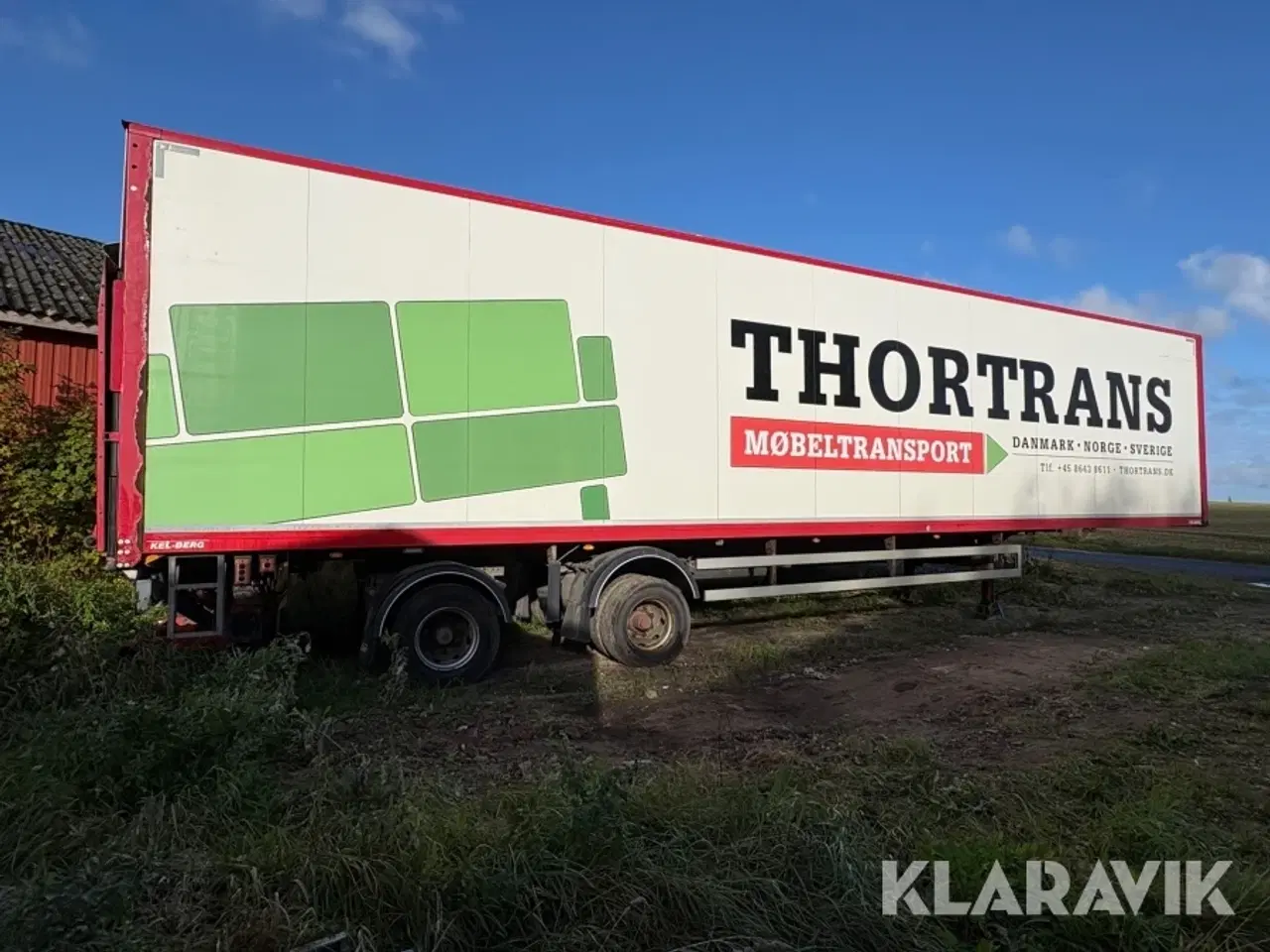 Billede 4 - Bokstrailer Kel-Berg S35B2