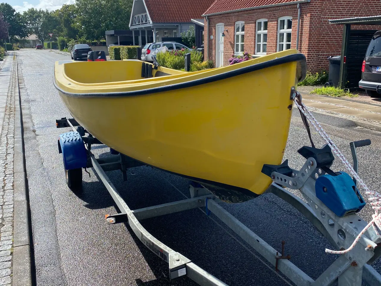 Billede 1 - Hobro jolle med 30 hk Mercury