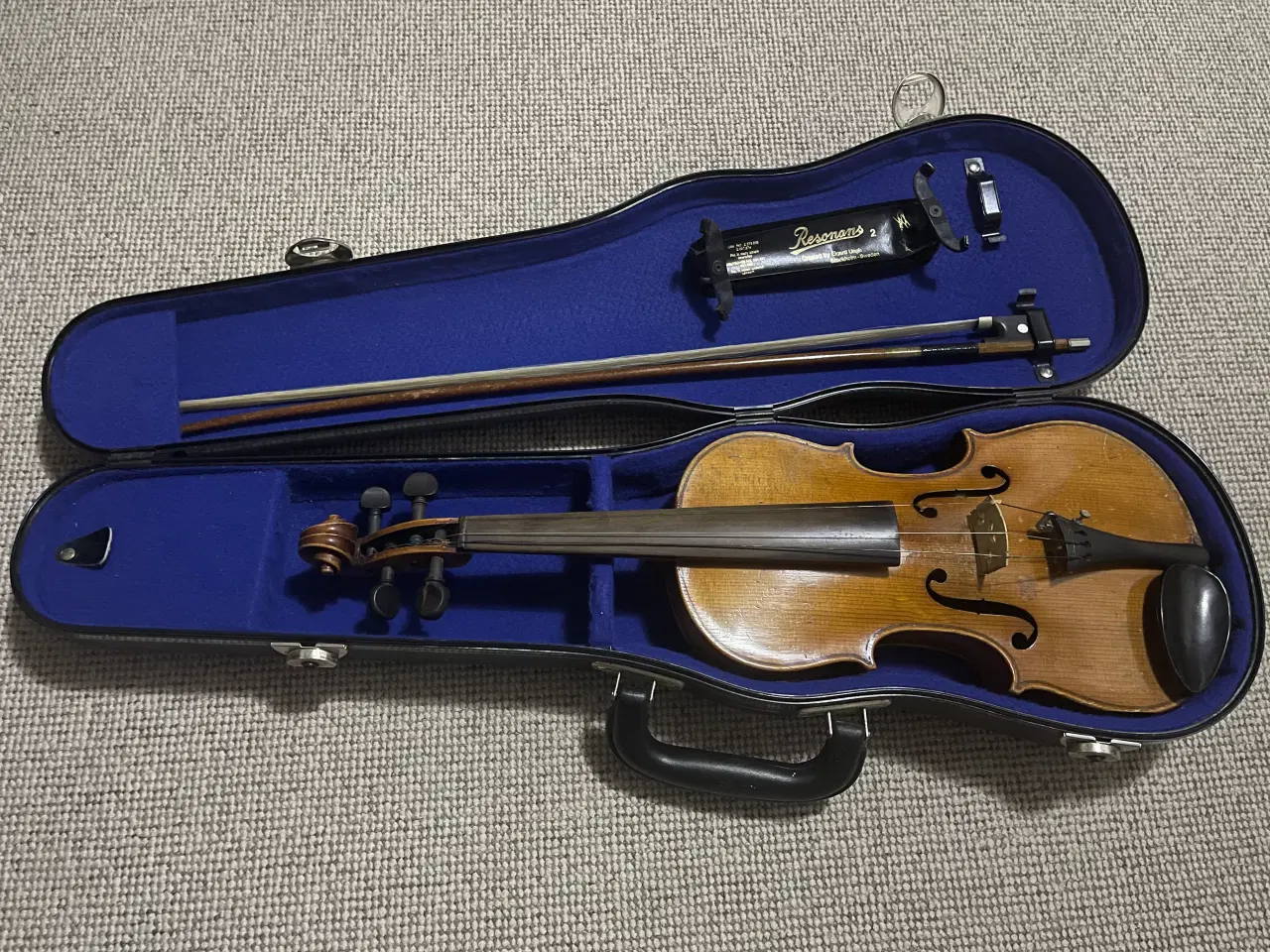Billede 1 - Vintage violin – “Concert Violin” – med bue og kas