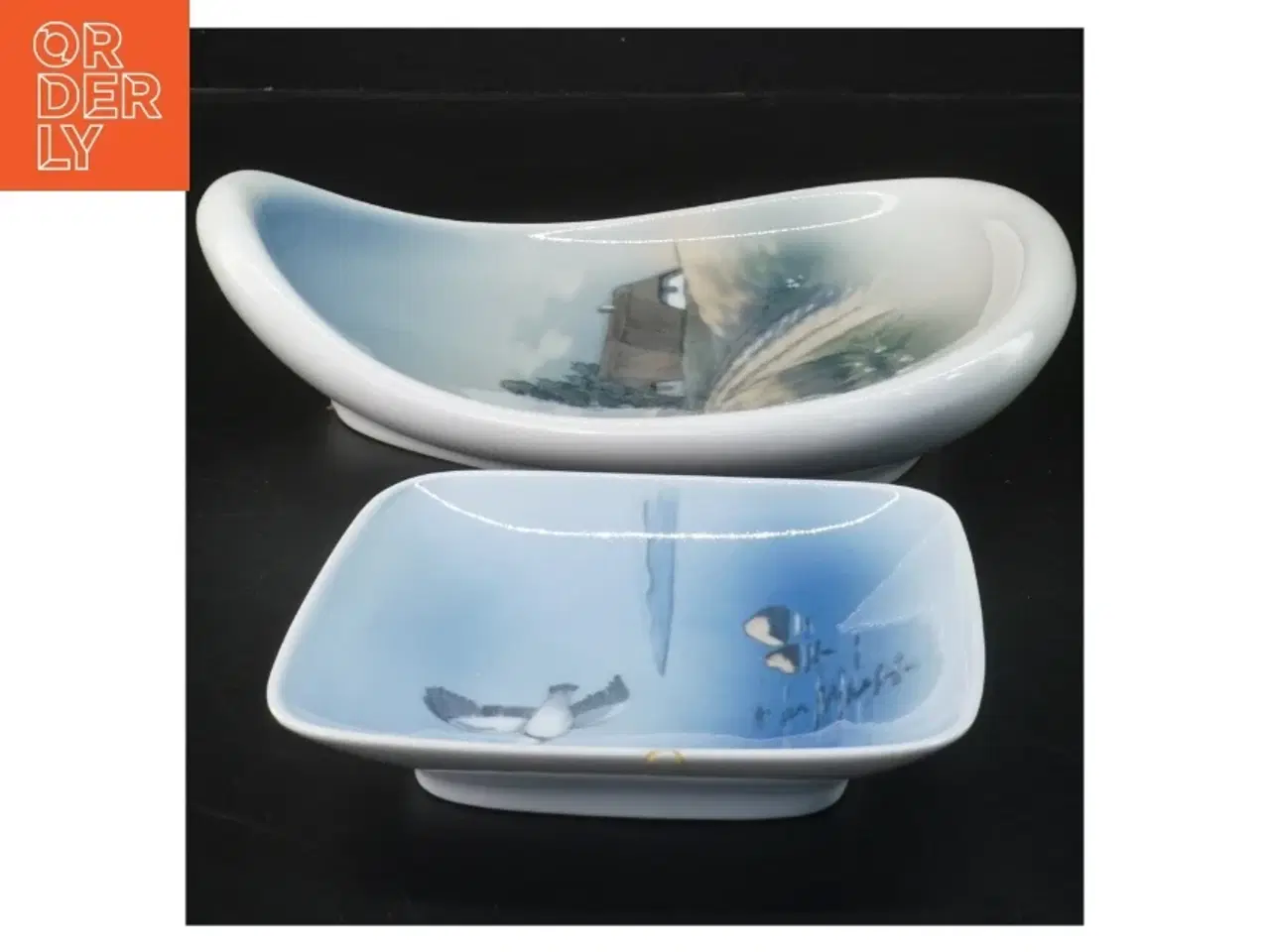 Billede 1 - 2 stk Royal Copenhagen porcelænsfade