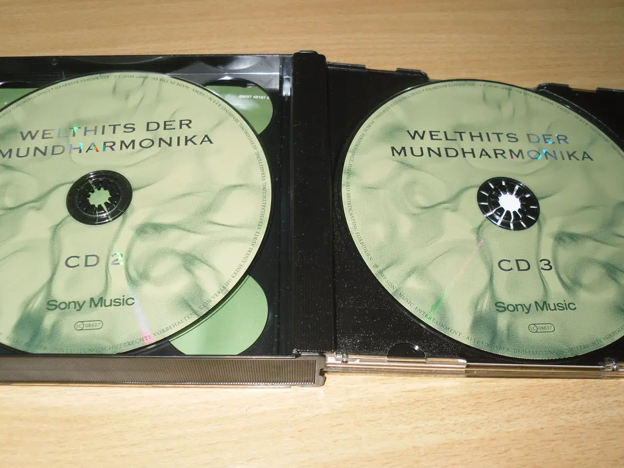 Billede 3 - Welthits der MUNDHARMONIKA. 3 cd BOX.