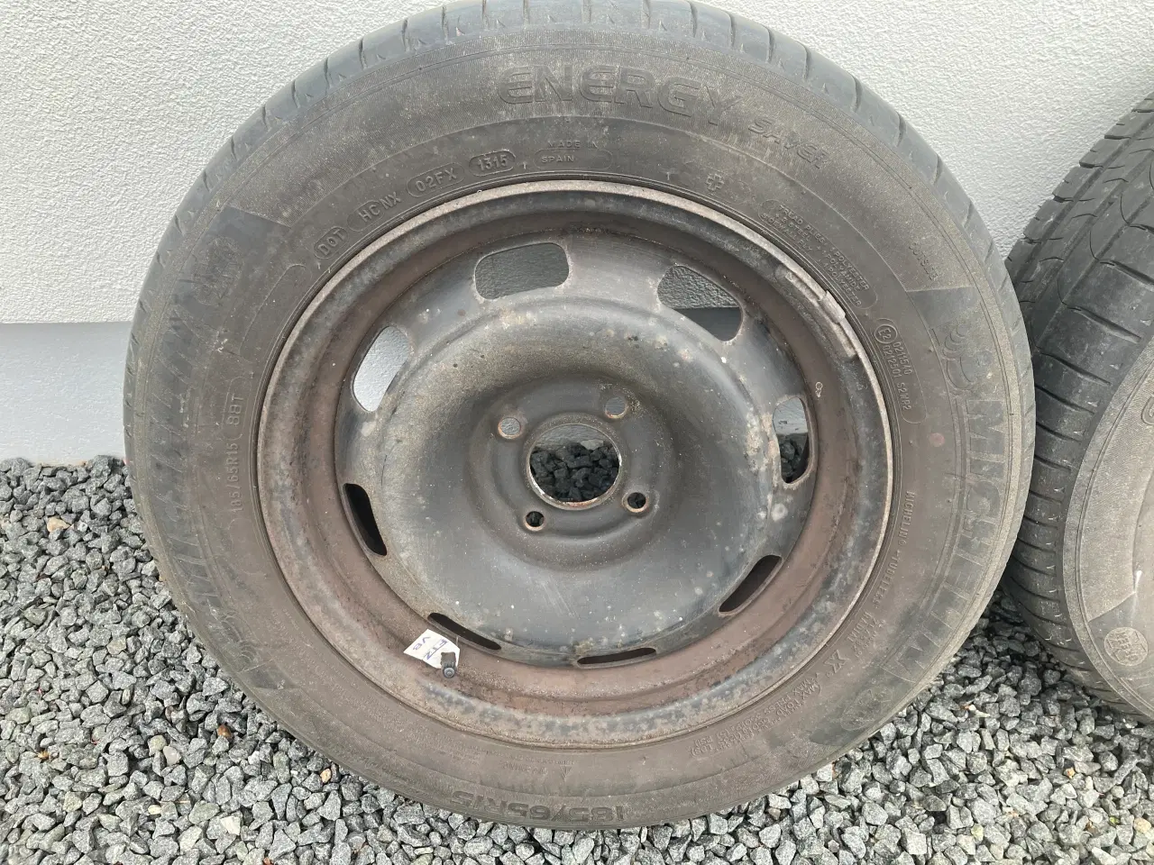 Billede 2 - Sommerdæk på stålfælge