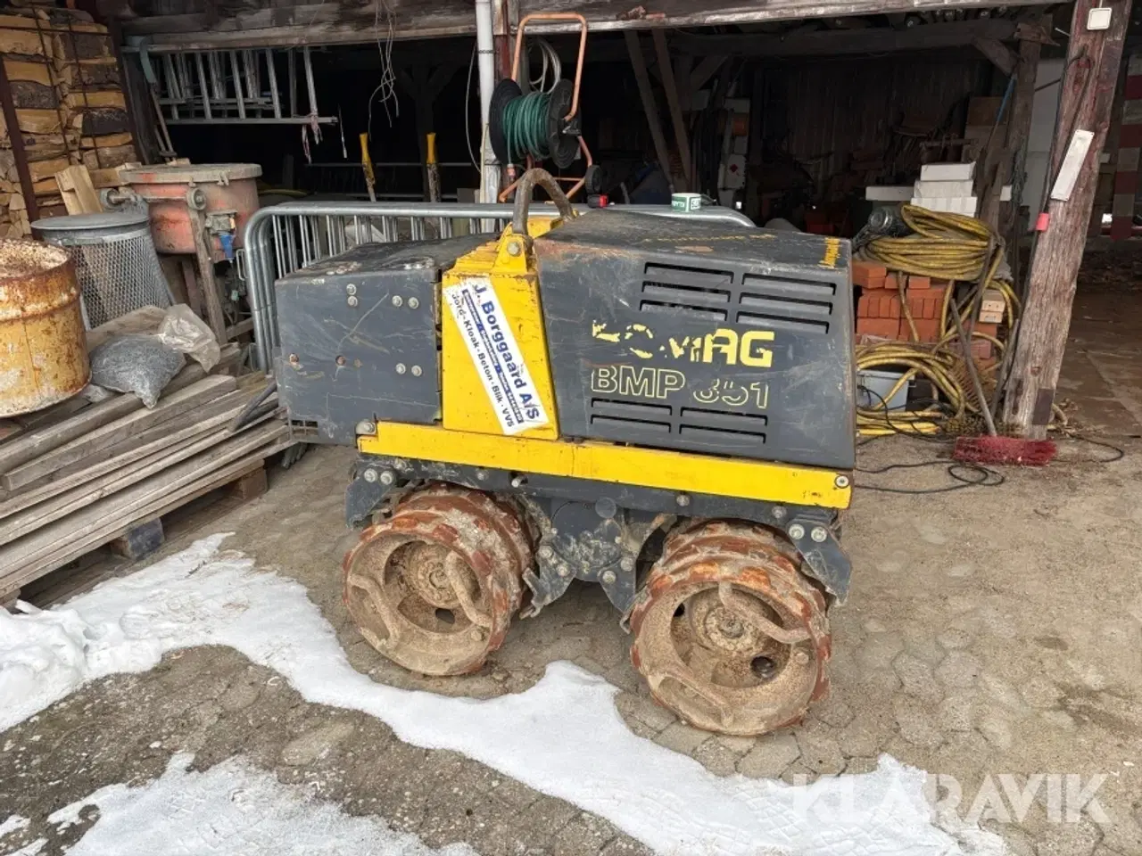 Billede 2 - Vejtromle Bomag Bmp 851
