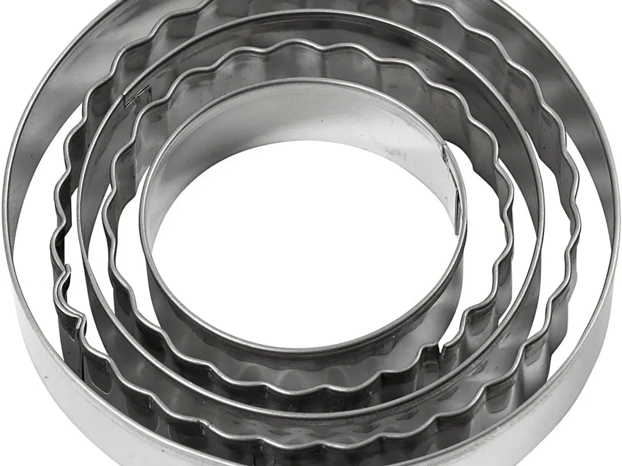 Billede 1 - Udstiksforme, cirkel, str. 8 cm, 5stk./ 1 pk.