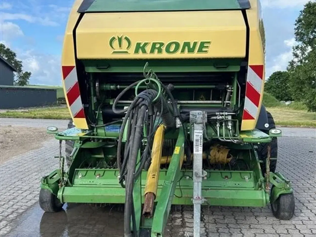 Billede 4 - KRONE Comprima CF 155 XC Ny plus model,store hjul og foliebinding