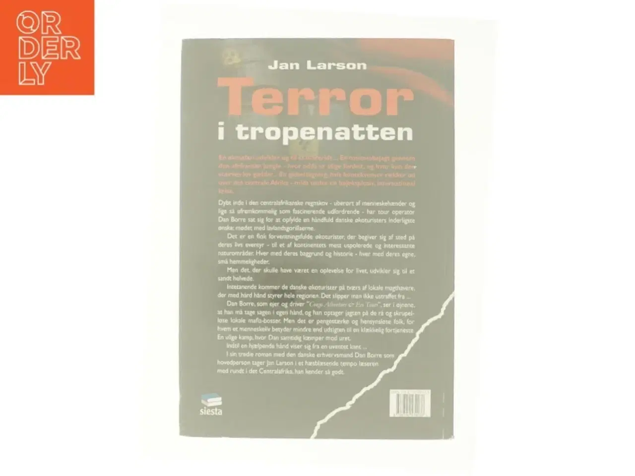 Billede 3 - Terror i tropenatten af Jan Larson (Bog)