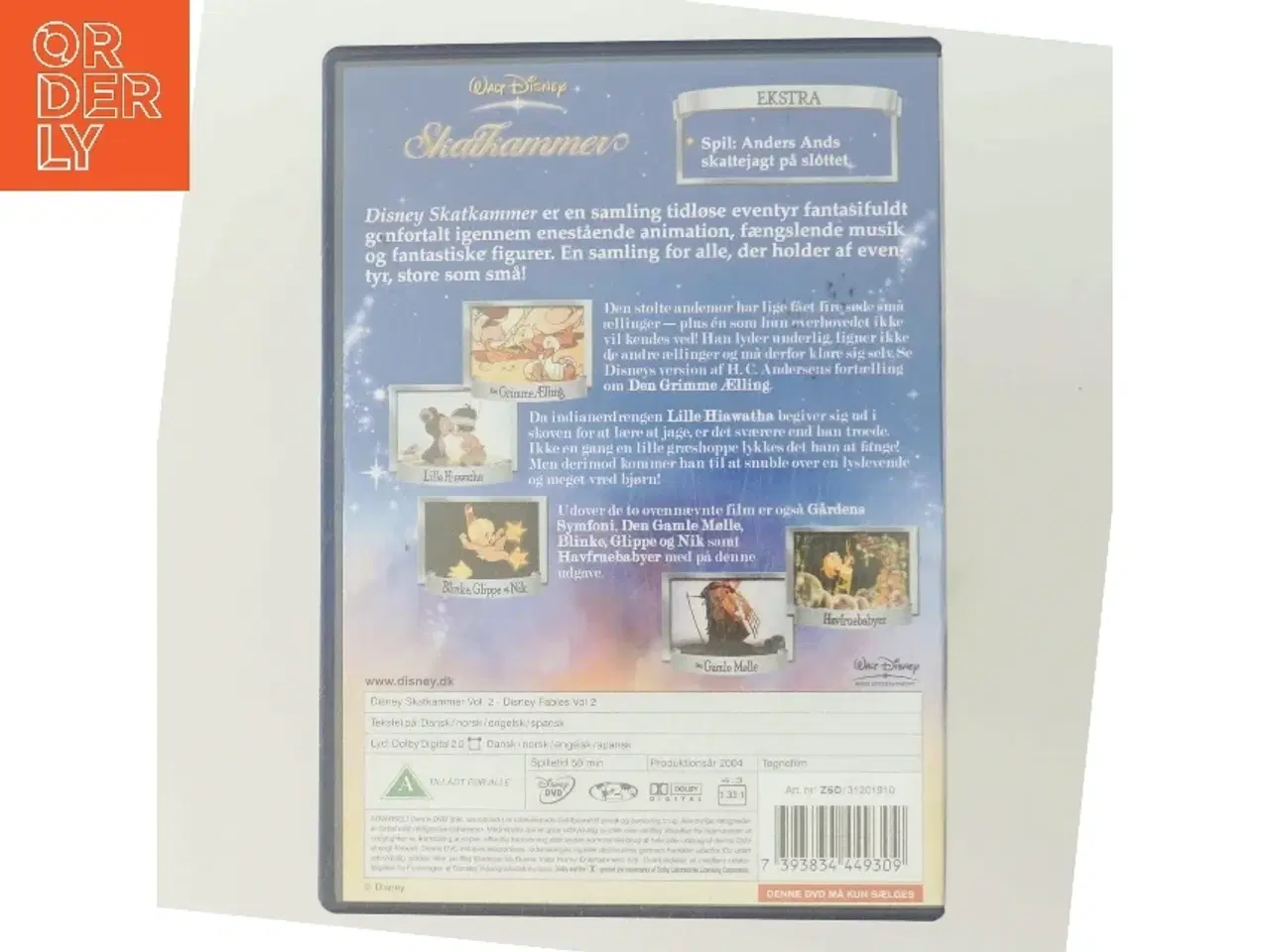 Billede 3 - Skattekammer 2 - Lille Hiawatha / den Grimme Ælling (DVD)