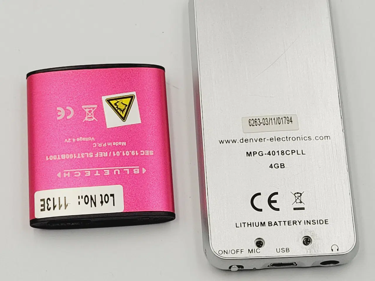 Billede 4 - ⭐️: 2 stk. MP3-afspillere: Denver & Bluetech 