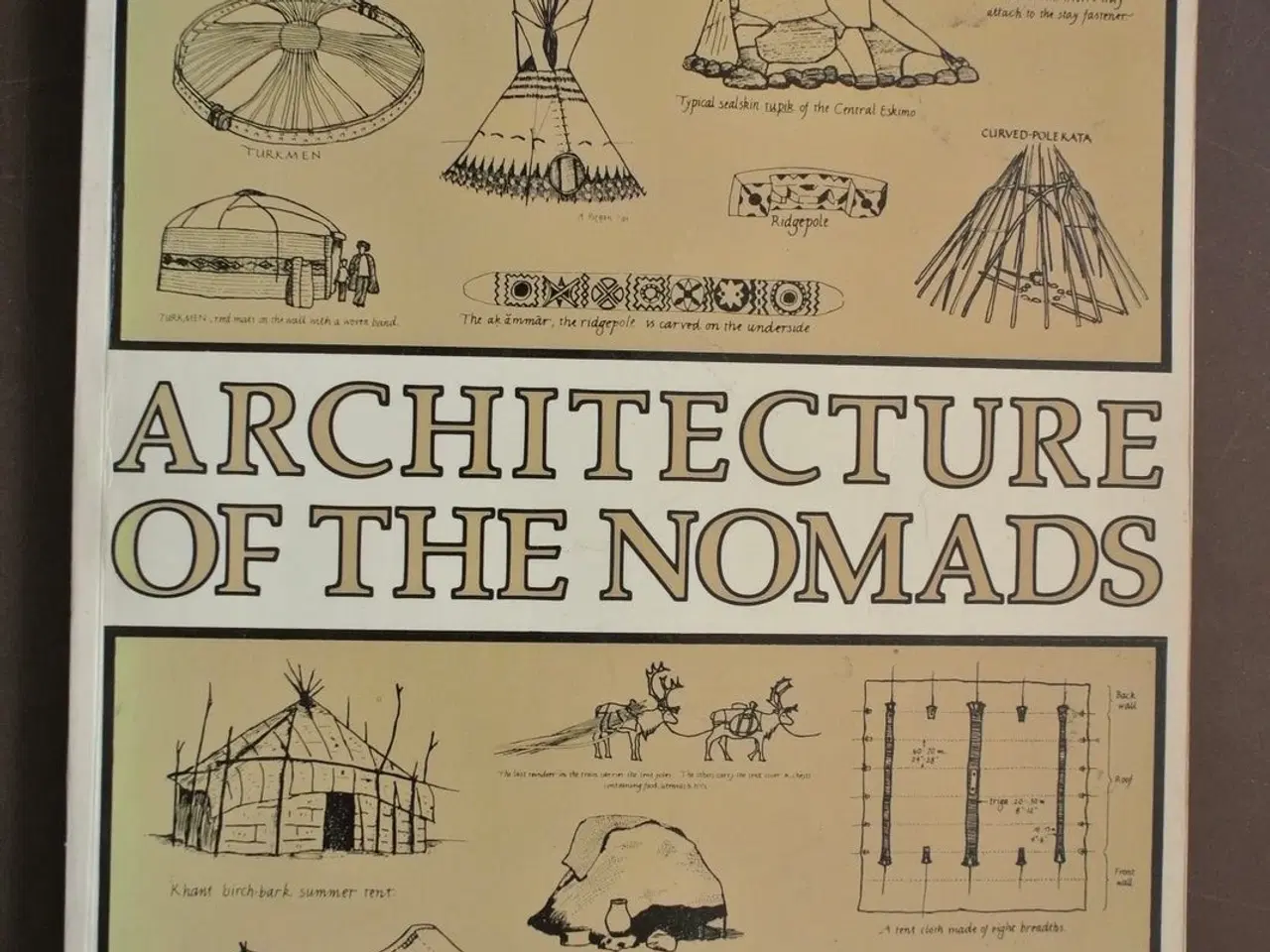 Billede 1 - tents - architecture of the nomads, by torvald fae