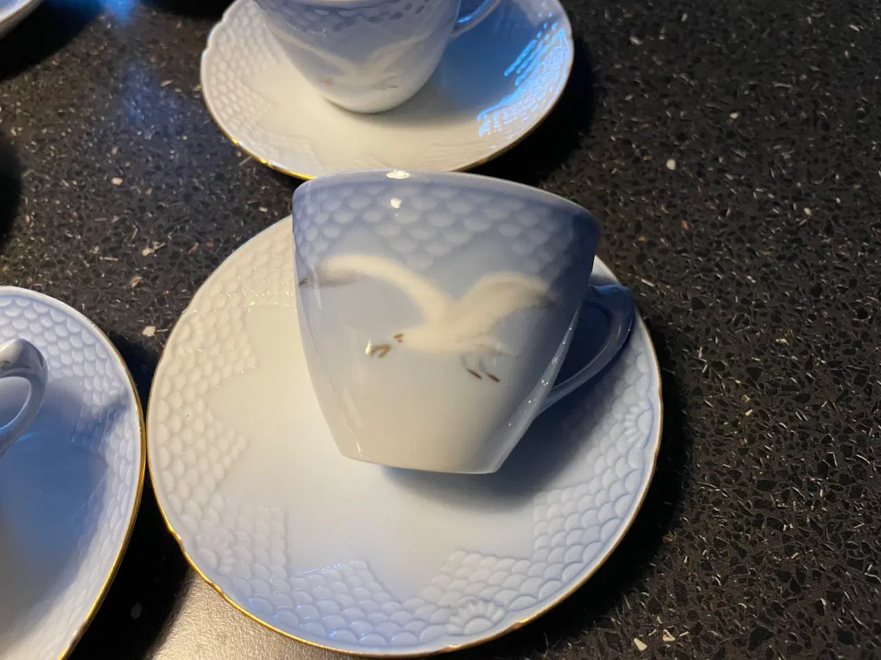 Billede 2 - 6 mokka-/espresso kopper Mågestellet