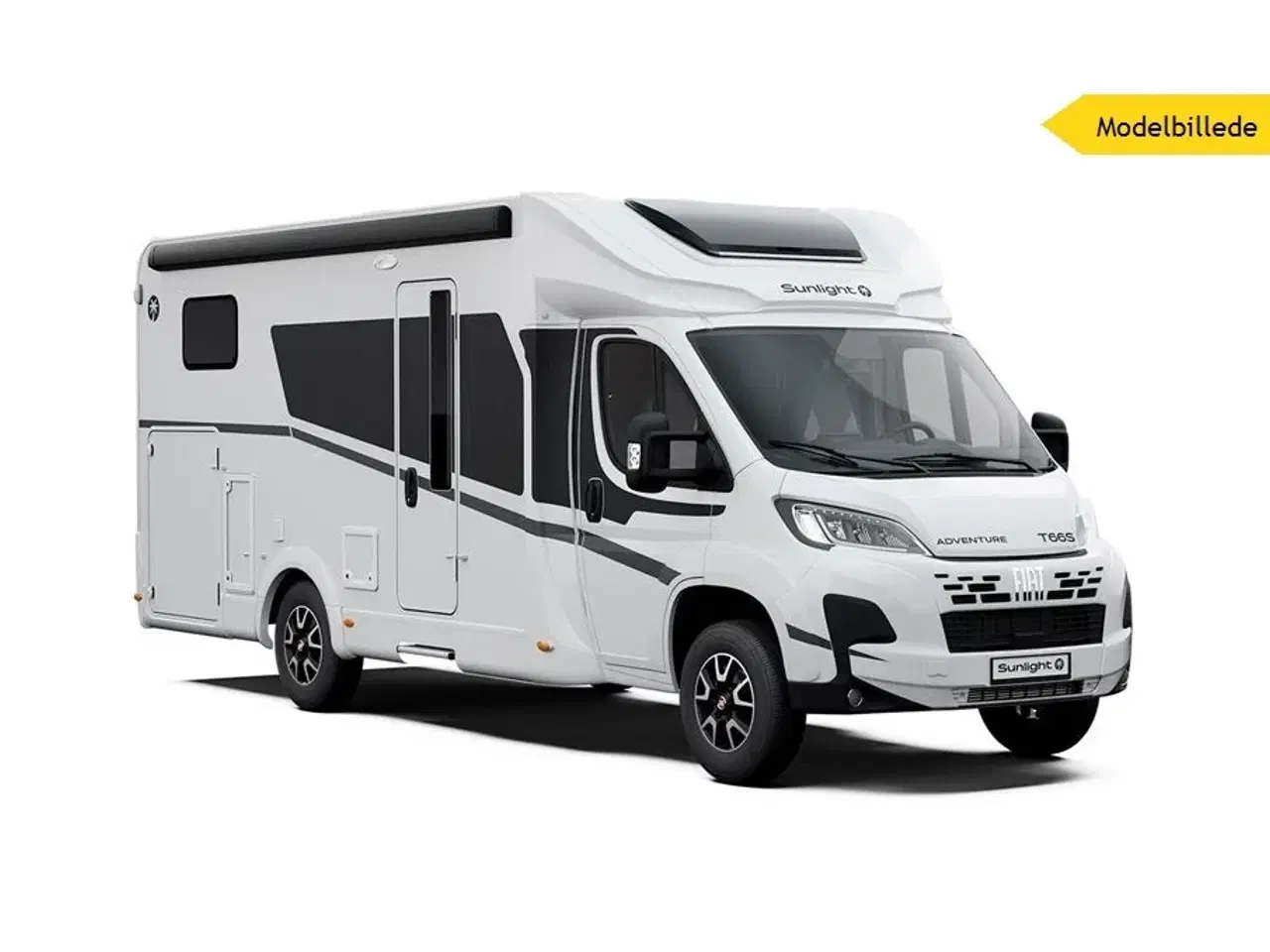 Billede 1 - 2026 - SunLight T 66 S Adventure   Ny grundplan med enkeltsenge, sænkeseng og under 7 meter, med automatgear