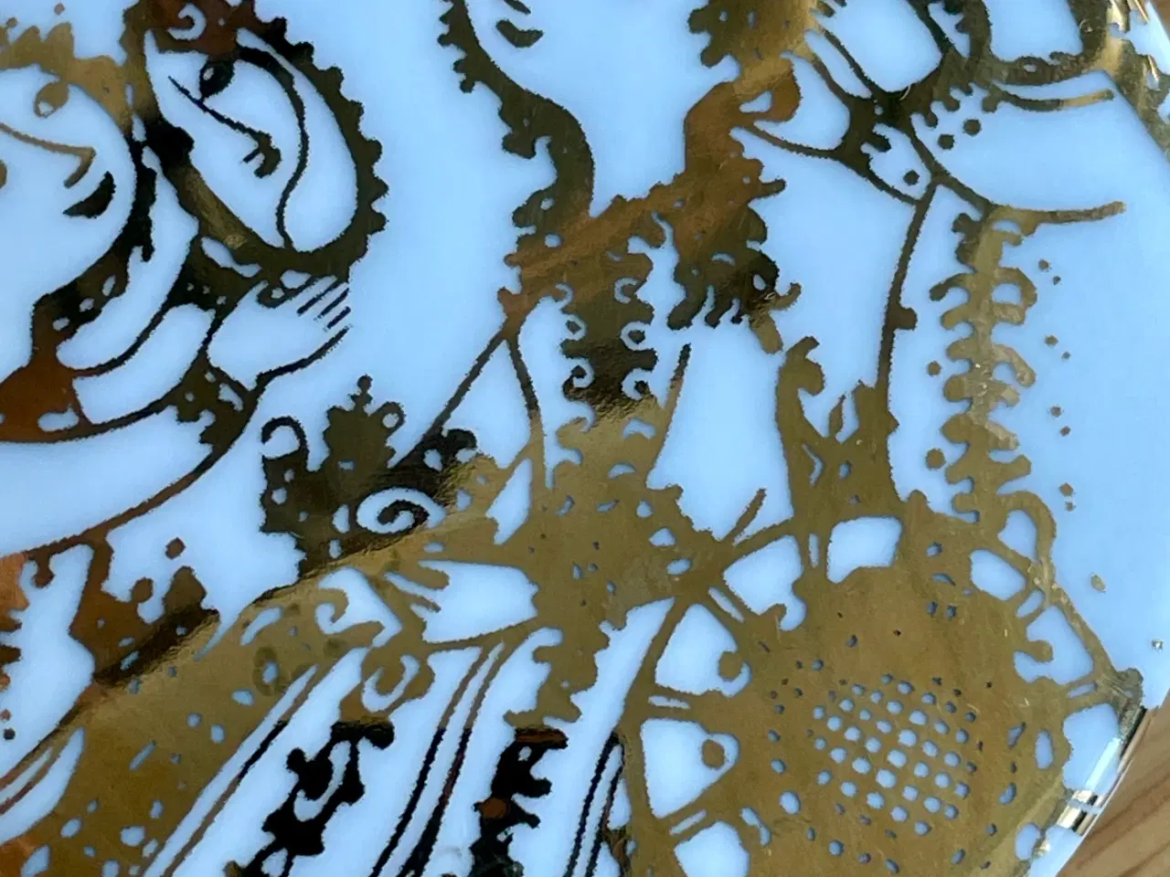 Billede 15 - Bjørn Wiinblad låg krukker i guld & hvid