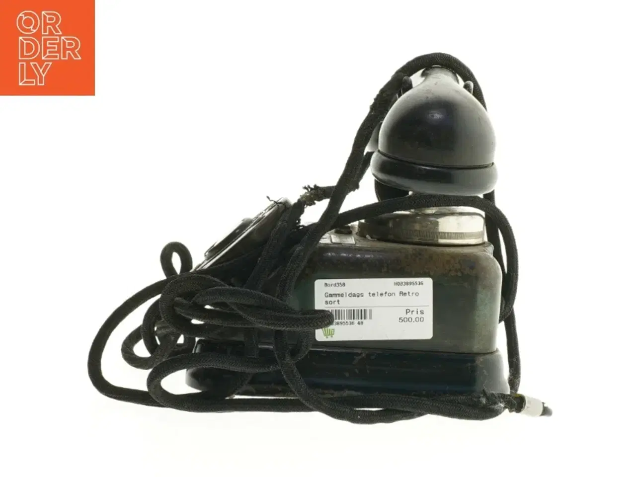 Billede 2 - Gammeldags telefon fra Telefon Fabrik (str. 26x17 cm)