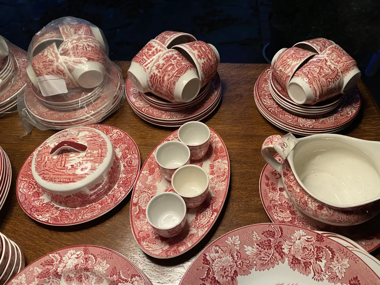 Billede 5 - Rød Paris" Woods Ware Mocca kopper 