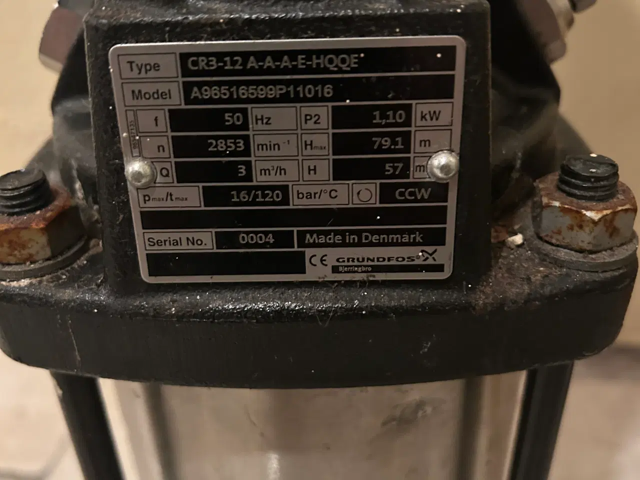 Billede 3 - Grundfos vandpumpe 