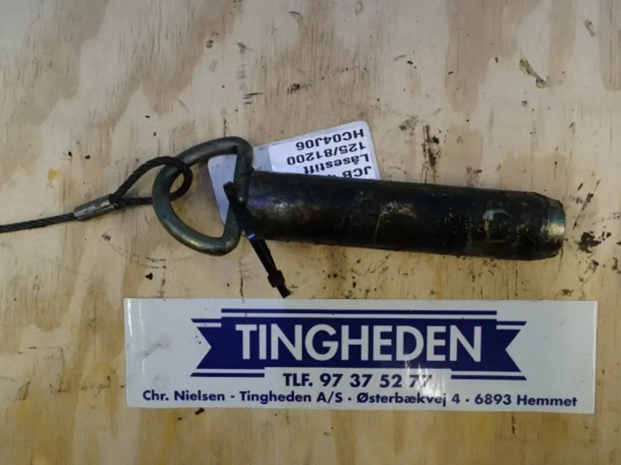 Billede 3 - JCB 4CX Låsestift 125/81200