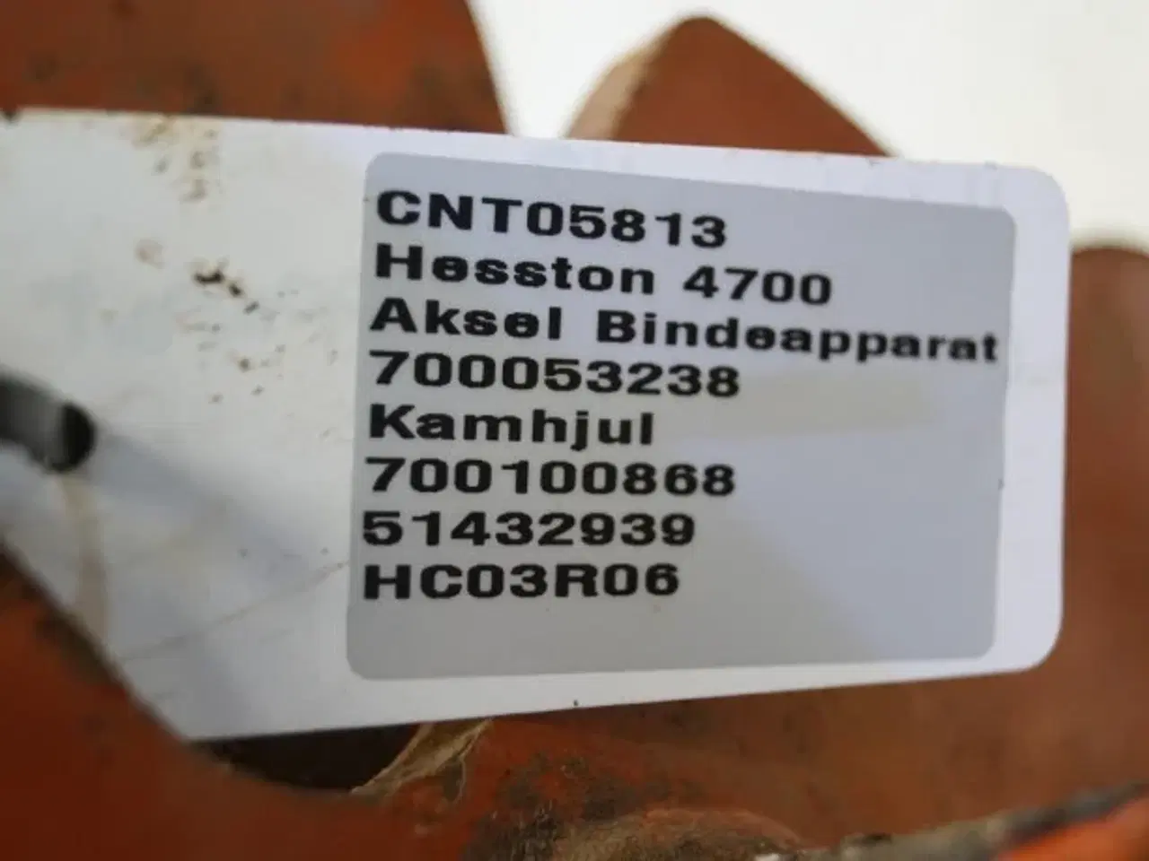 Billede 12 - Hesston 4700 Aksel 700053238