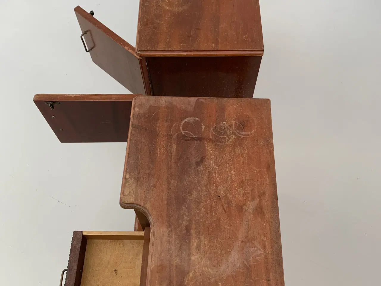 Billede 7 - 2 sengeborde i teaktræ