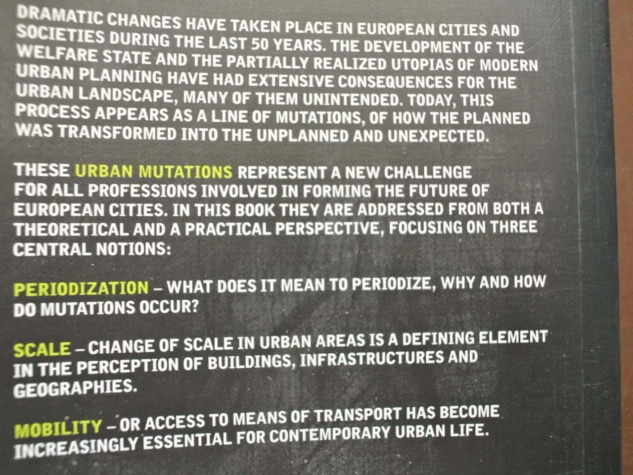 Billede 3 - urban mutations, edited by tom nielsen mfl.