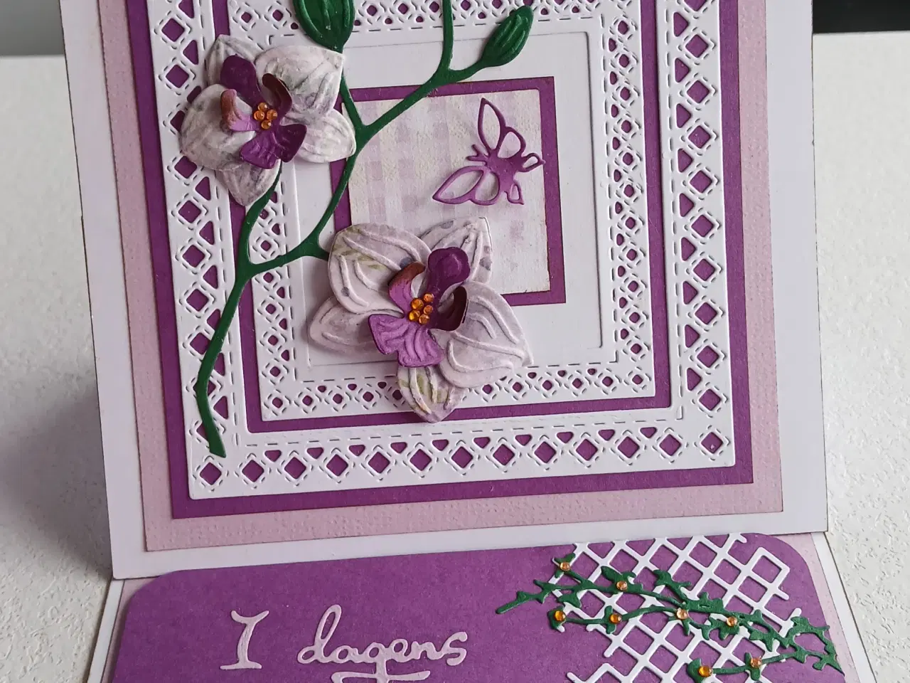 Billede 1 - Kort med blomster sælges