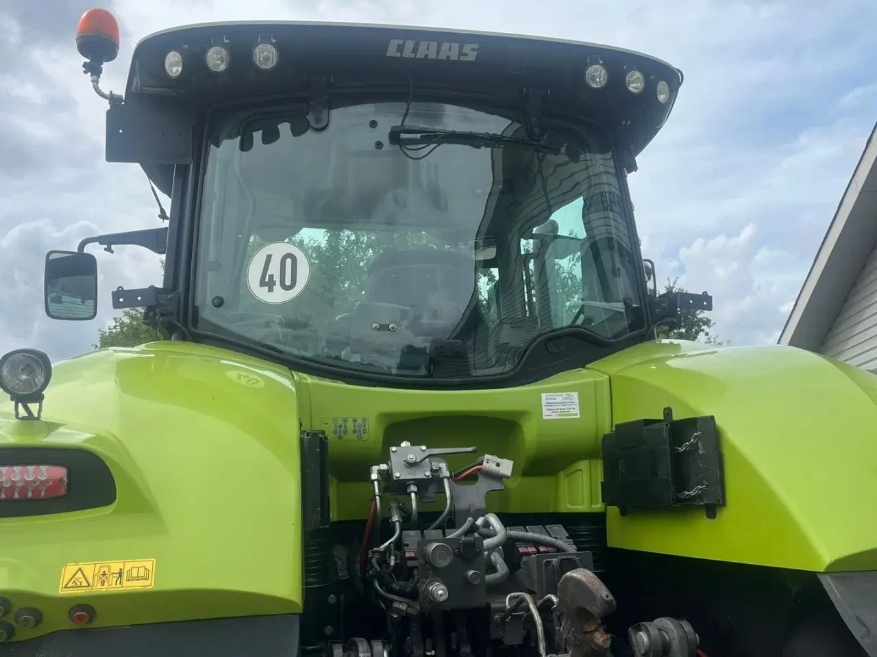 Billede 6 - CLAAS Axion 930 CMatic Med næsten nye dæk, frontlift og evt et RTK GPS anlæg