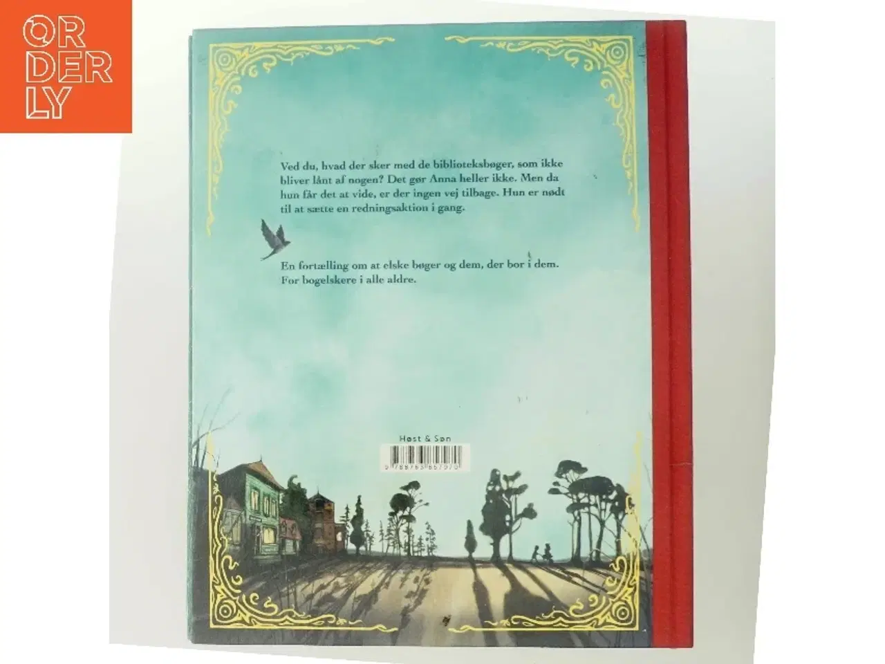 Billede 3 - Pigen, som ville redde bøgerne af Klaus Hagerup (Bog)