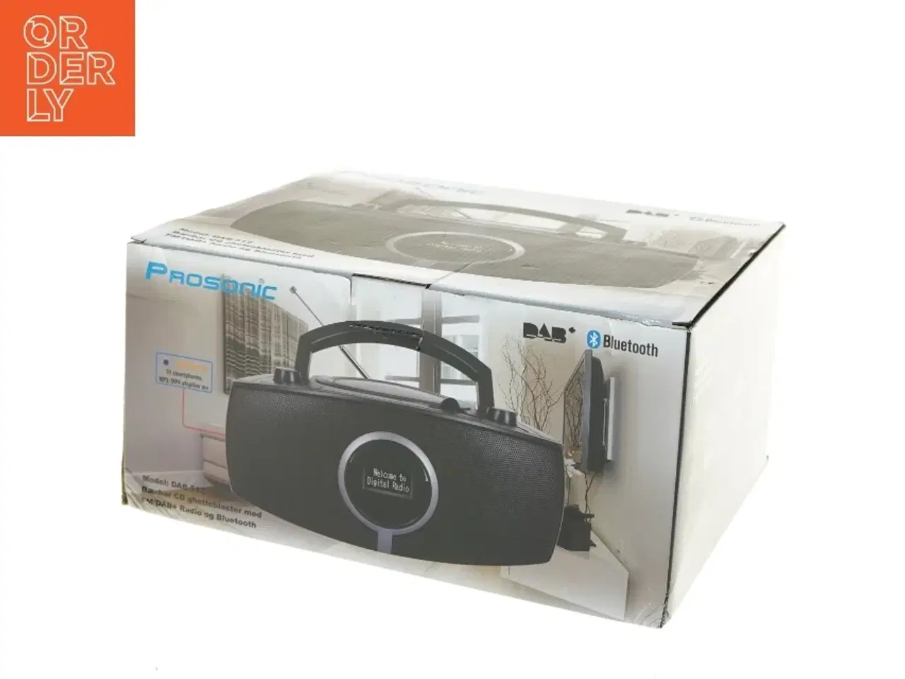 Billede 2 - Prosonic bærbar CD ghetto-blaster