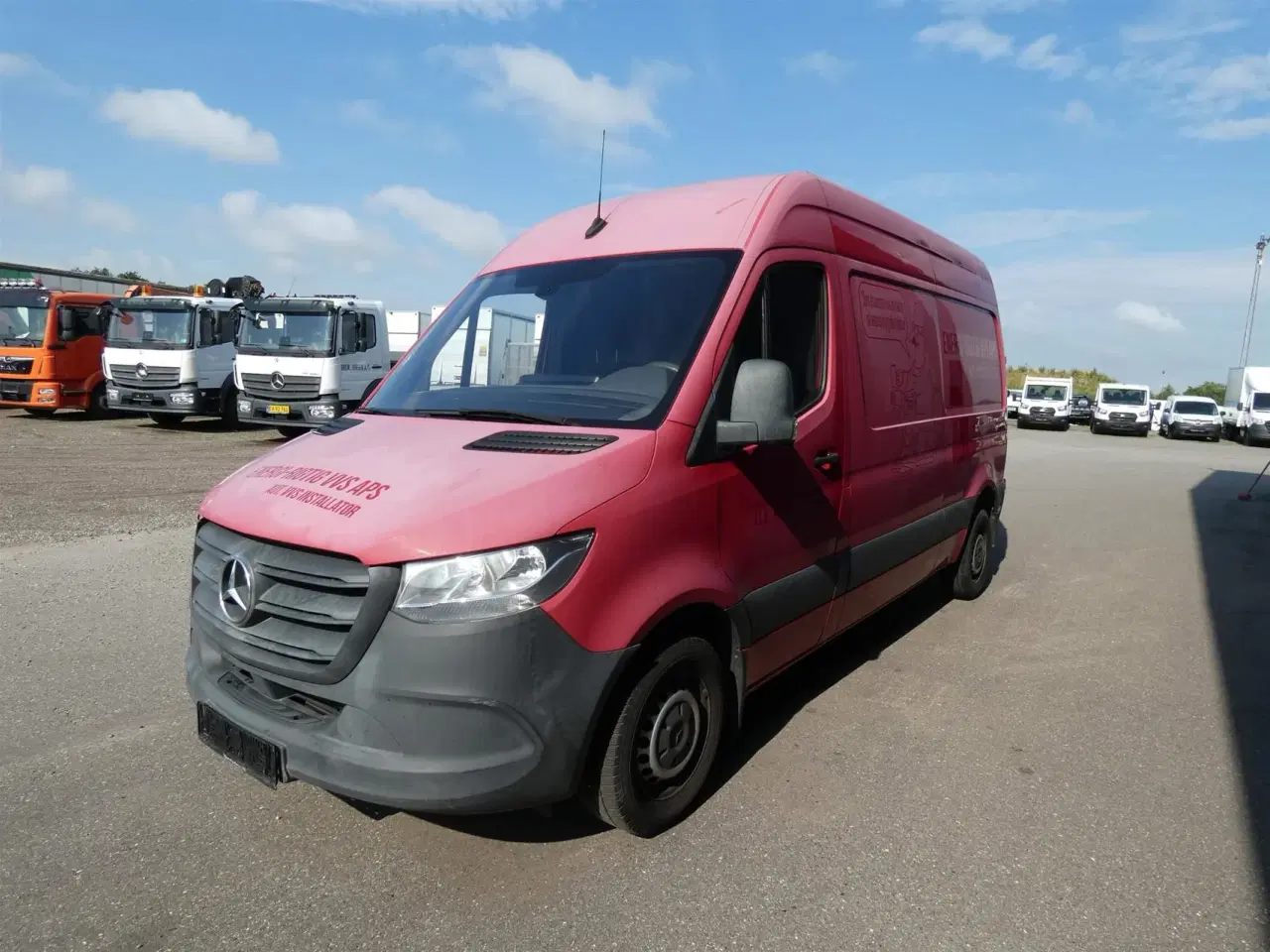 Billede 4 - Mercedes-Benz Sprinter 314 2,1 CDI A2 H2 RWD 7G-Tronic 143HK Van Aut.