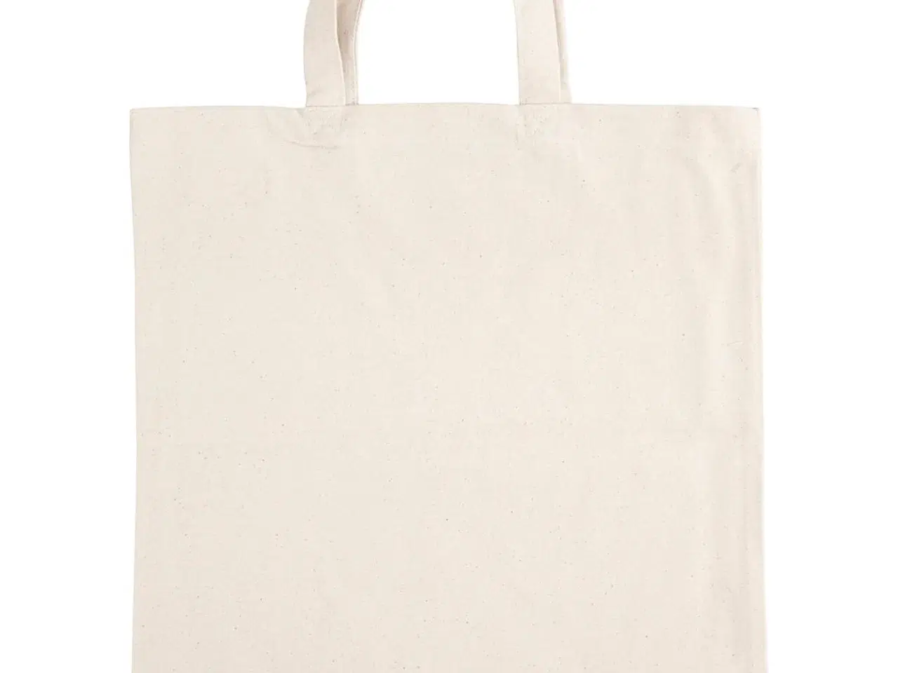 Billede 1 - Bæredygtig mulepose i lys natur - 39x44x10 cm