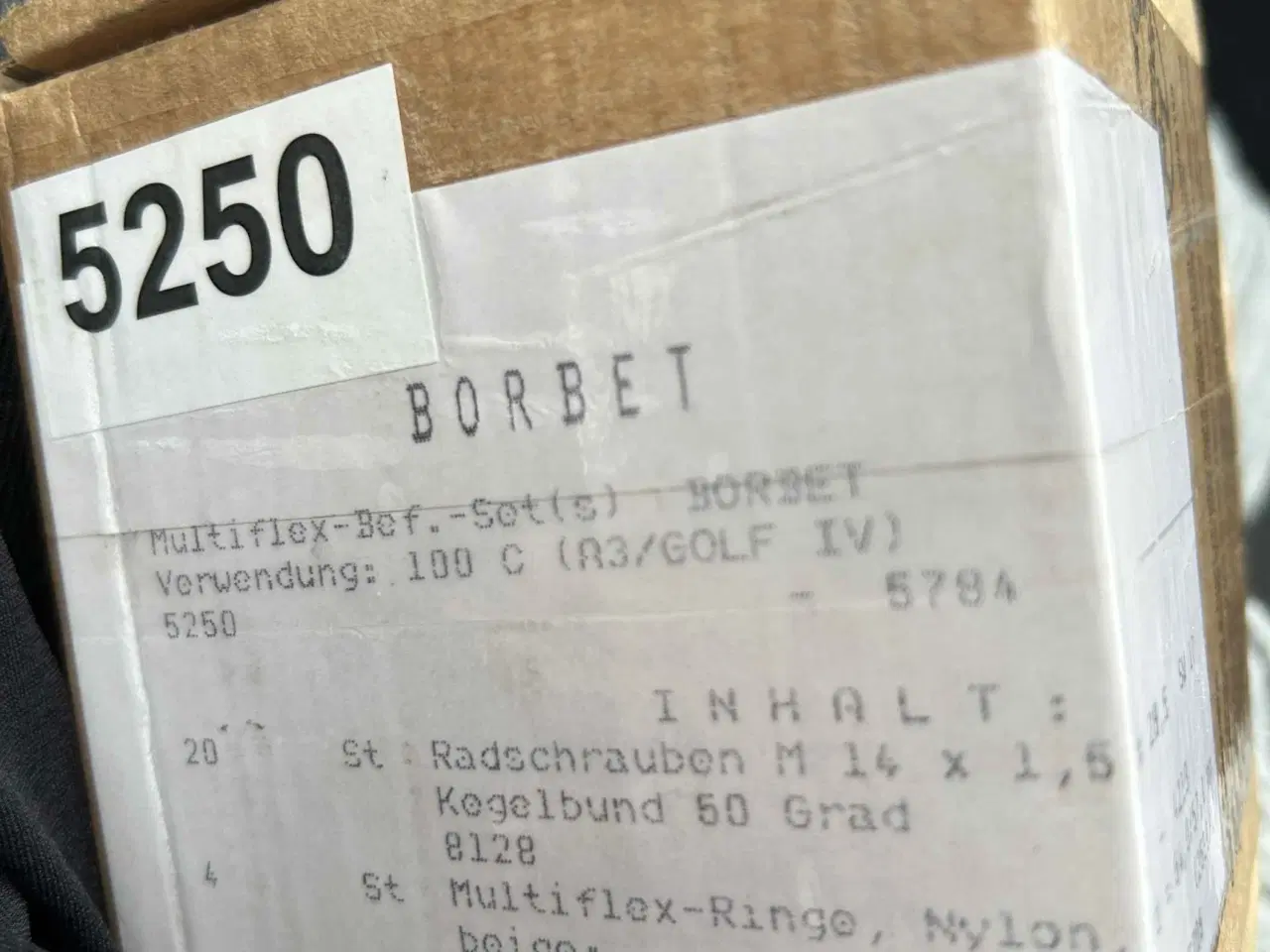 Billede 2 - Møtrikker og centeringsringe til Audi A3 og Golf 4