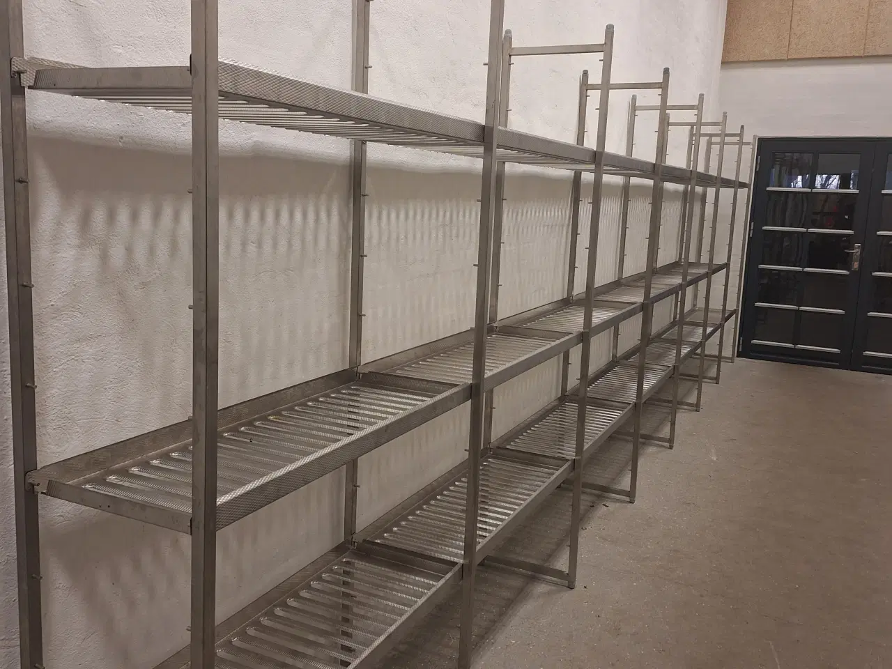 Billede 1 - Reol til fødevare / køle / fryserum rustfri