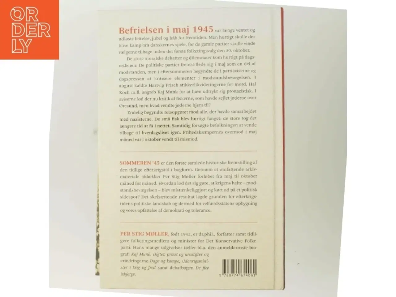 Billede 3 - Sommeren &#39;45 : fra overmod til mismod af Per Stig Møller (f. 1942) (Bog)