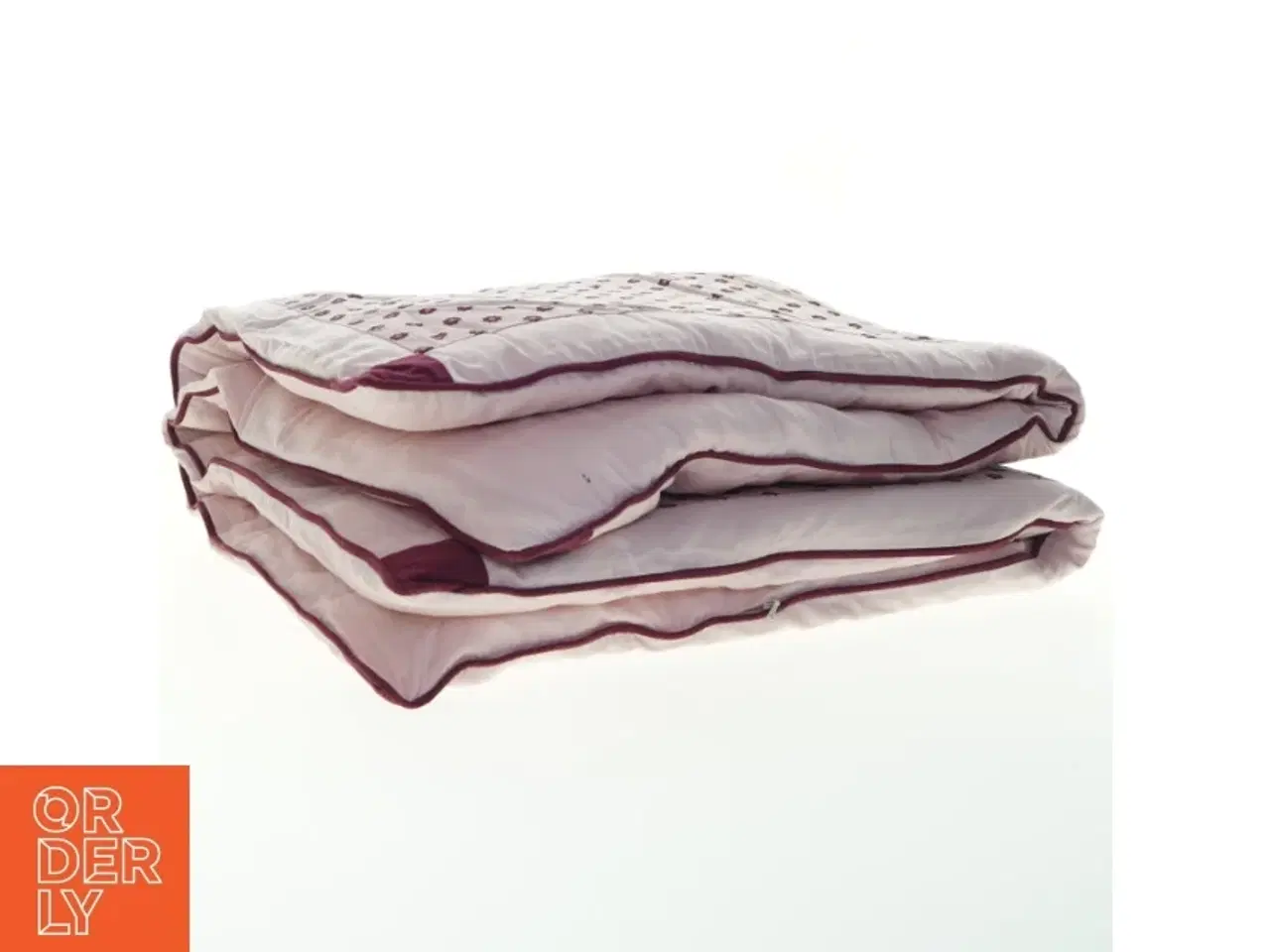 Billede 3 - Rosa mønstret tæppe (str. 98x98 cm)