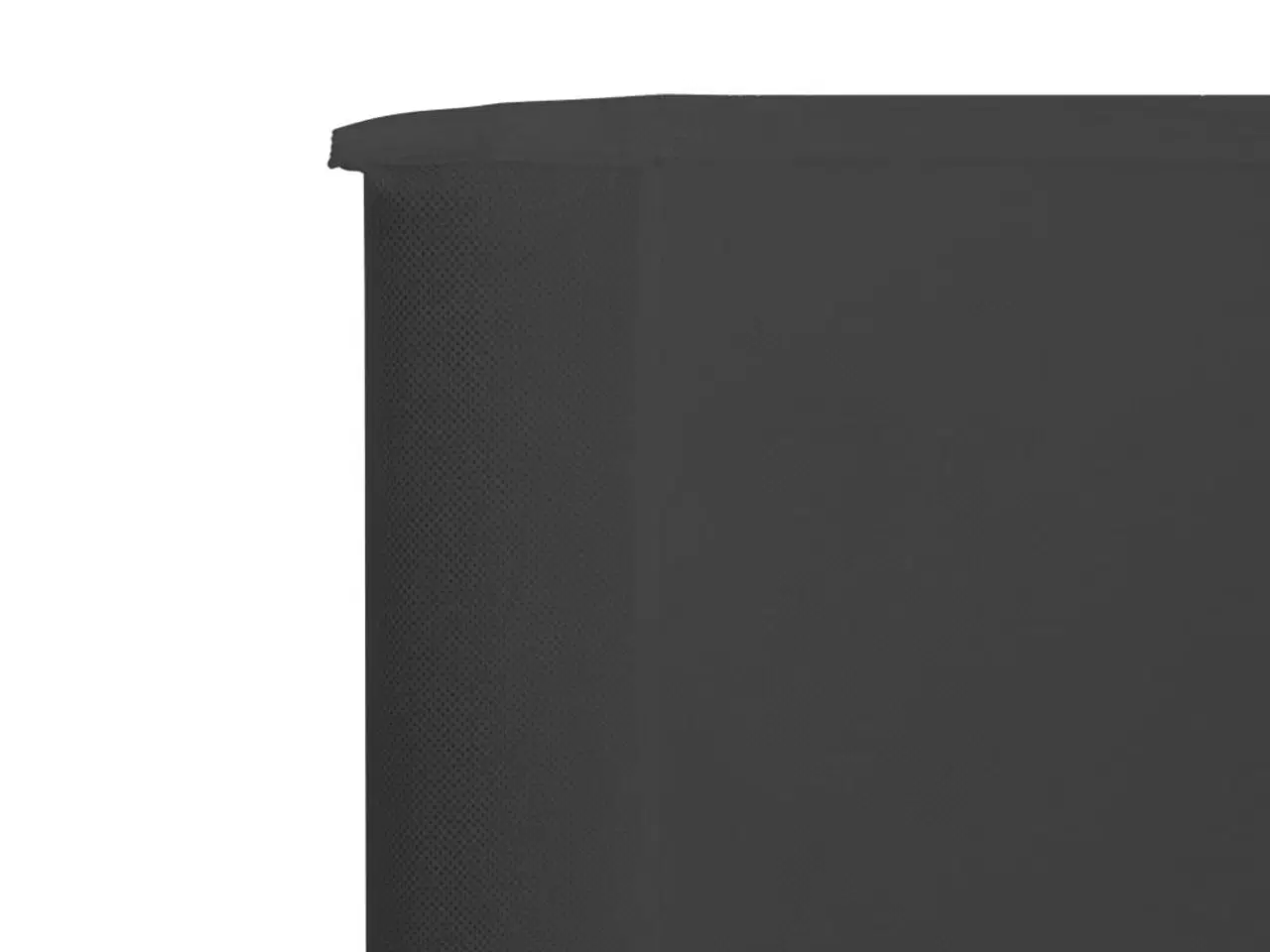 Billede 4 - 3-panels læsejl stof 400 x 120 cm antracitgrå