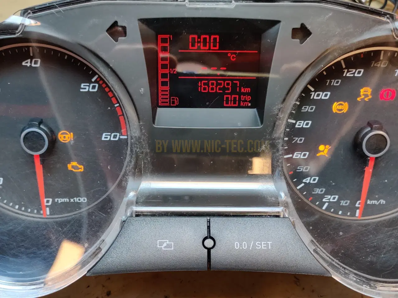 Billede 1 - Reparation af speedometer og kombiinstrument på SEAT IBIZA 08>