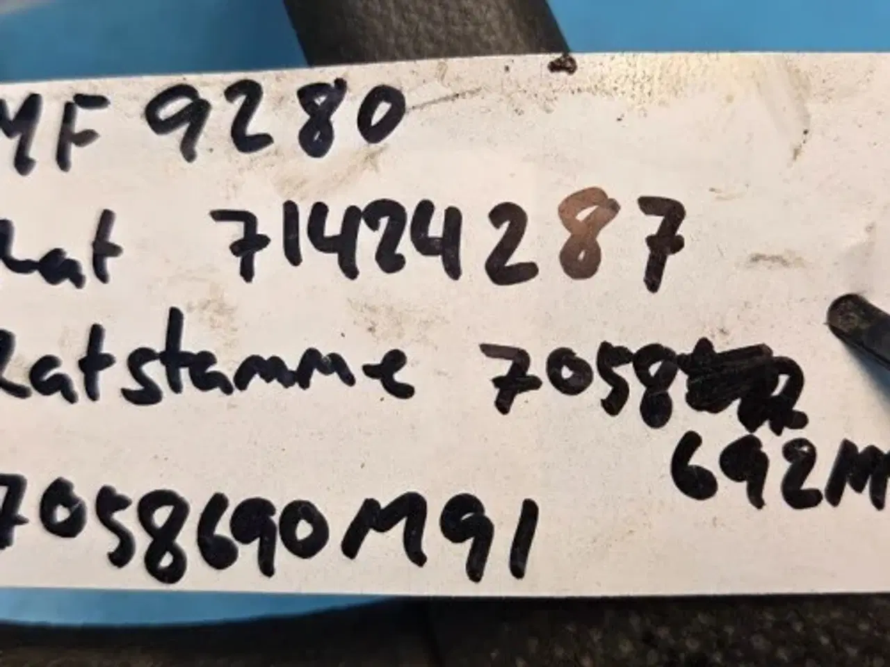 Billede 2 - Massey Ferguson 9280 Ratstamme 7058692M91