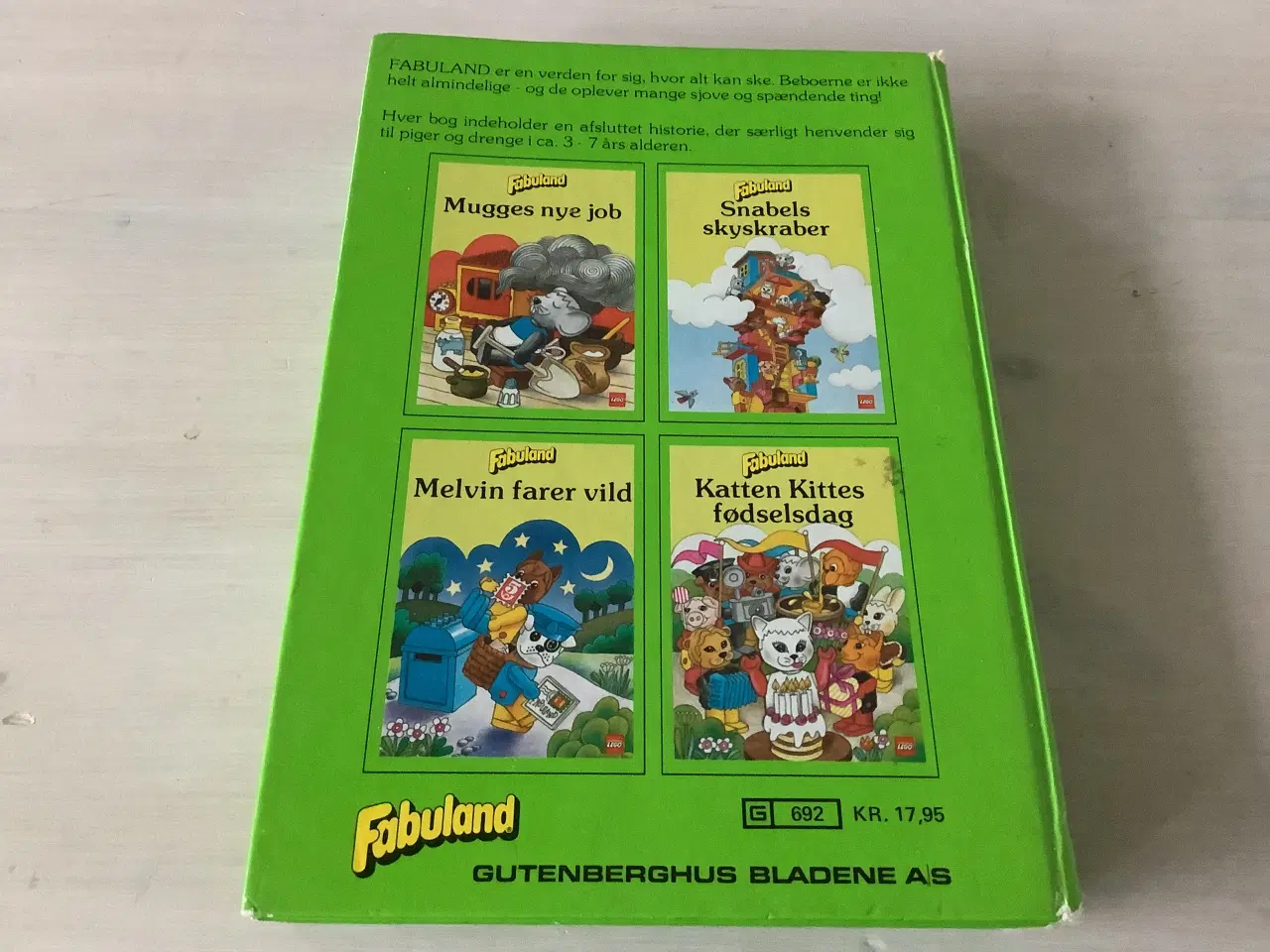 Billede 3 - Fabuland børnebøger Mugges nye job og 3 mere