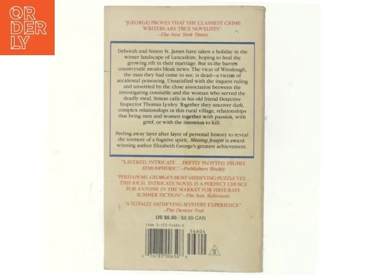 Billede 3 - Missing Joseph af Elizabeth George