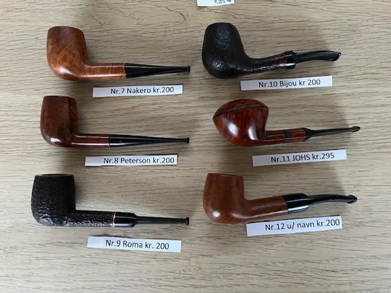 Billede 1 - Ks 4 Diverse piber fra kr.200 pr stk