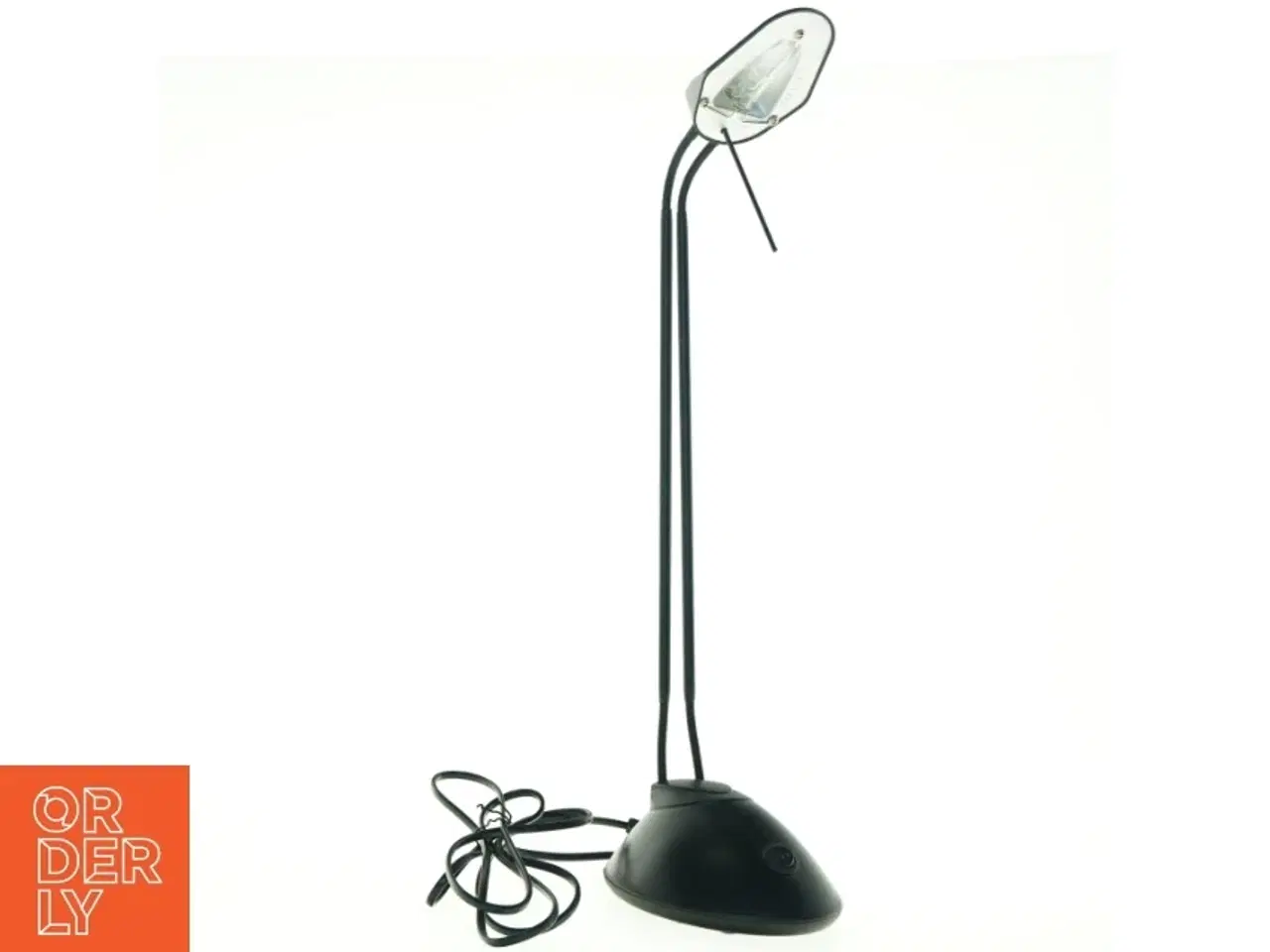 Billede 2 - Sort skrivebordslampe (str. 58 x 18 cm)