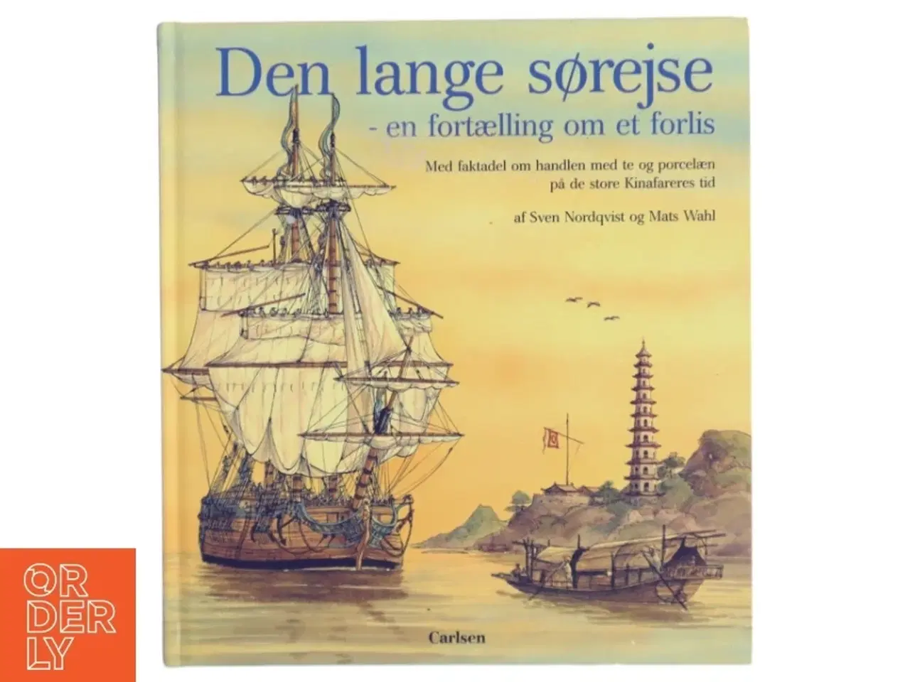 Billede 1 - Den lange sørejse : en fortælling om et forlis (Bog)