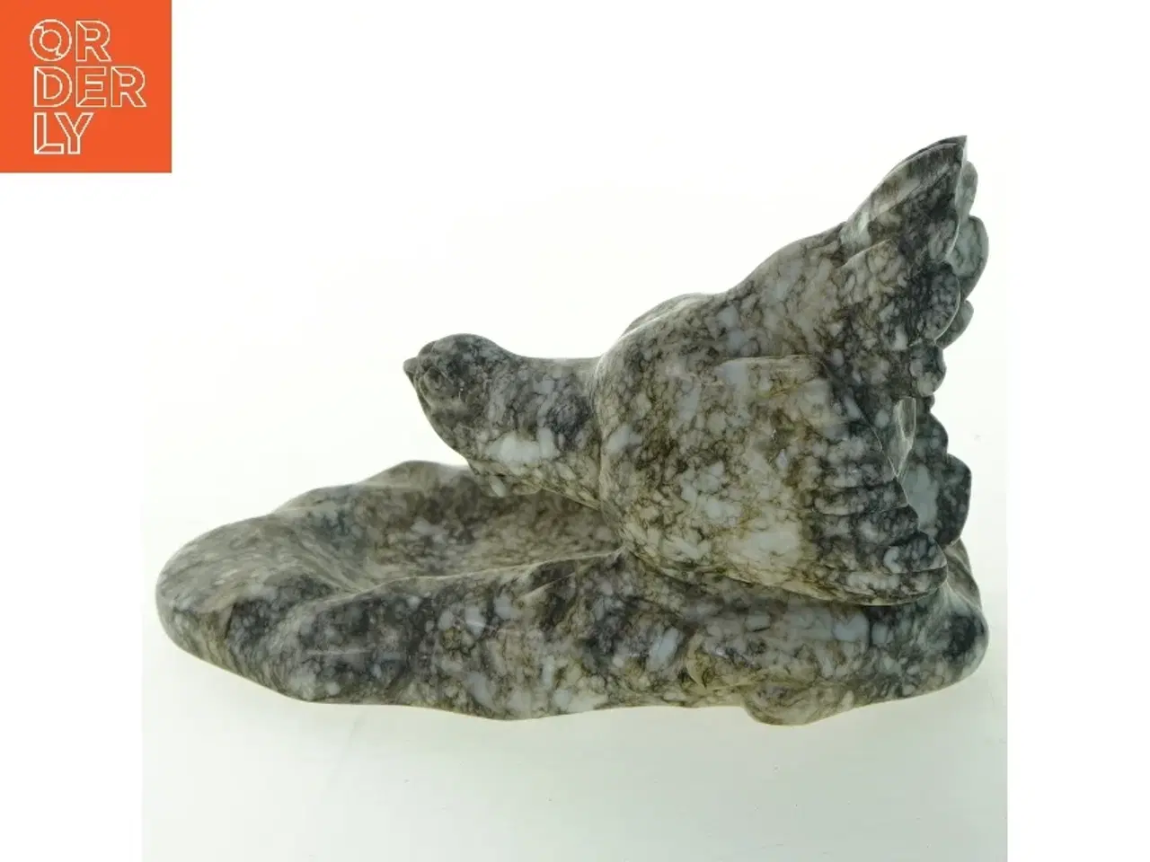 Billede 4 - Stenfugl skulptur (str. 18x12 cm)