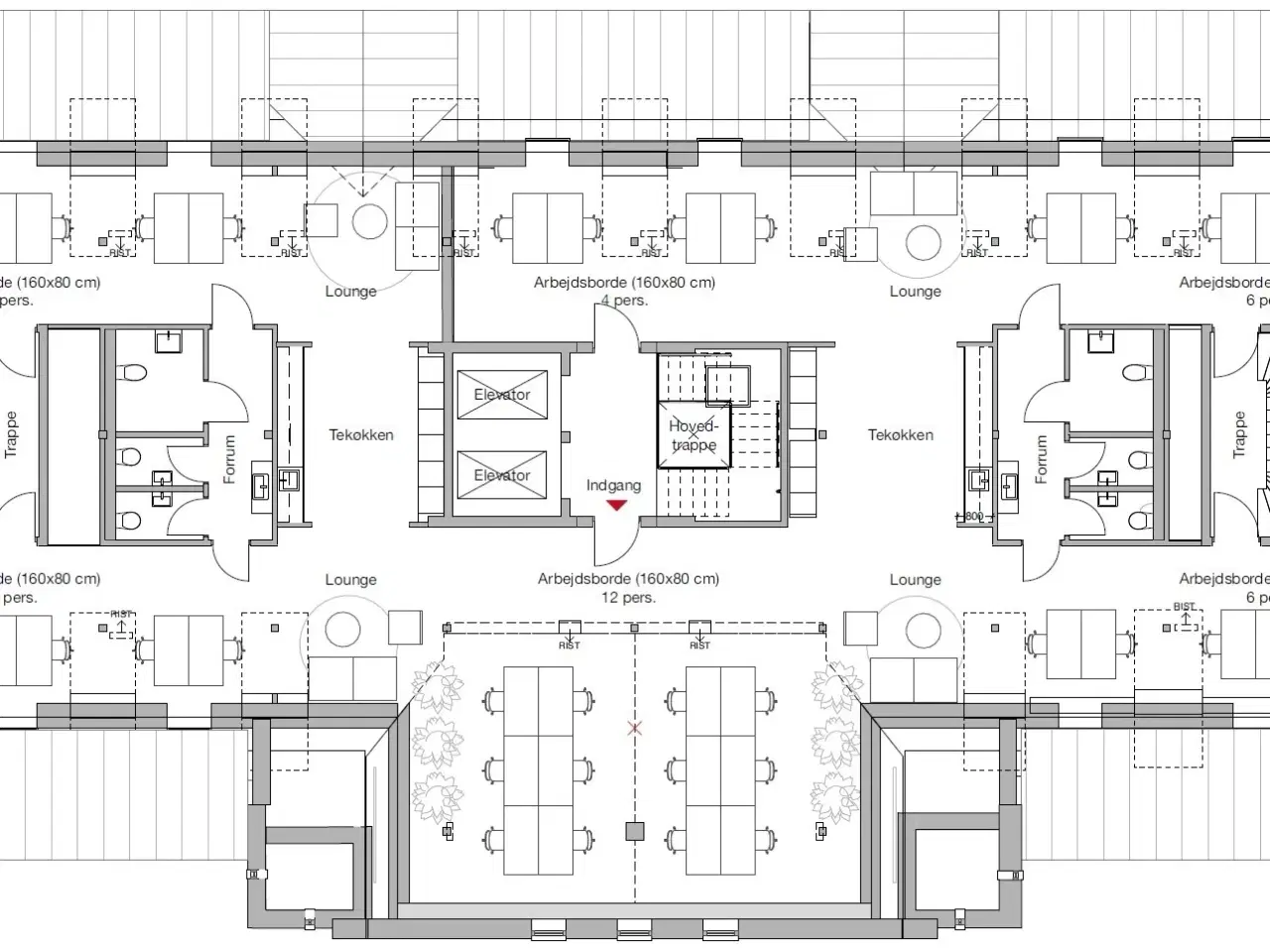 Billede 26 - 2.130 kvm. kontor med kantine. fitness, skiltemulighed, Metro, S-tog, parkering m.m.