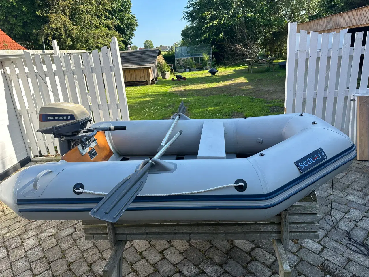 Billede 1 - Gummibåd med motor