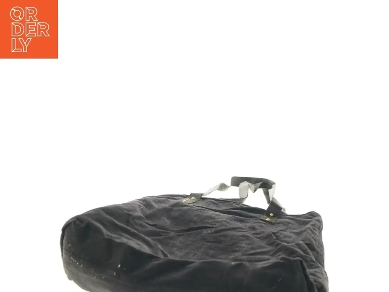 Billede 3 - Sort stof taske (str. 41x40x11 cm)