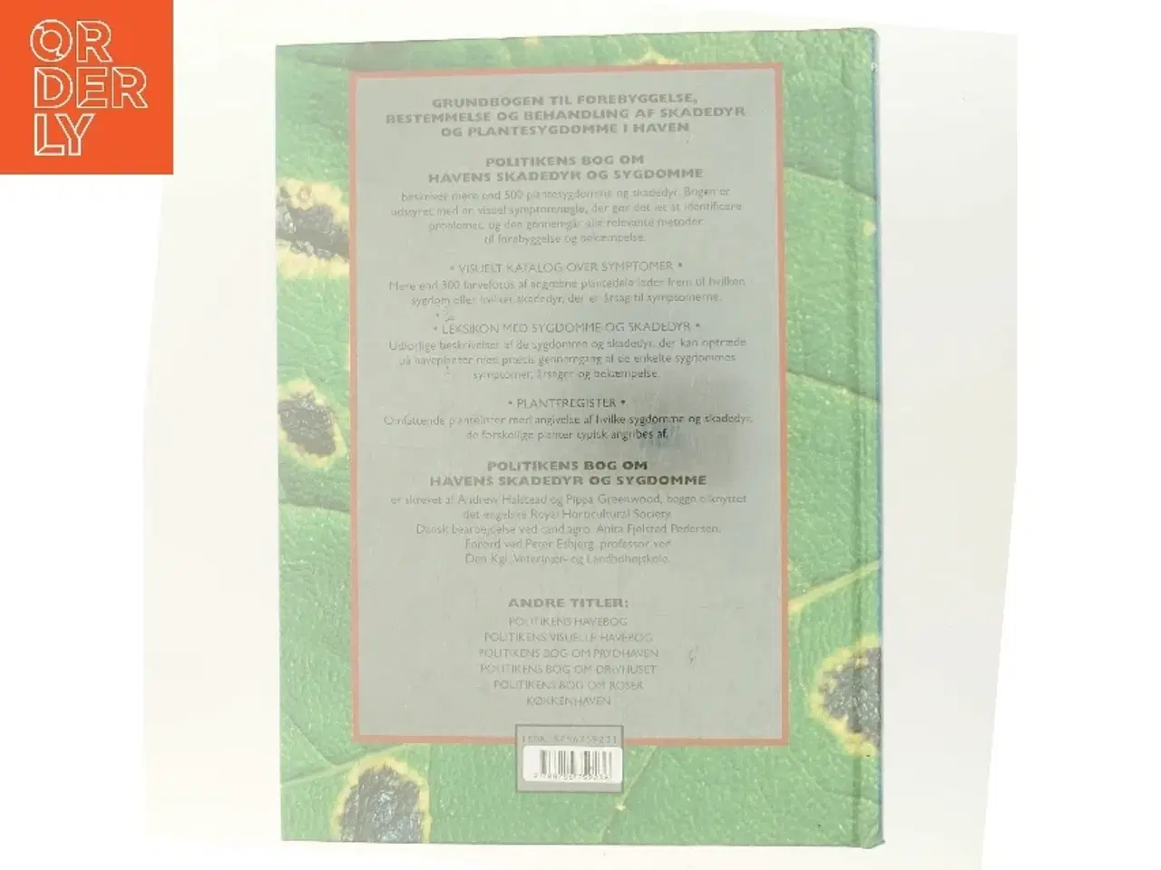Billede 3 - Politikens bog om havens skadedyr og sygdomme (Bog)