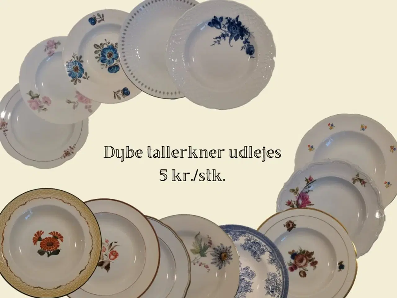 Billede 3 - Guldbestik og porcelæn med charme og stil udlejes