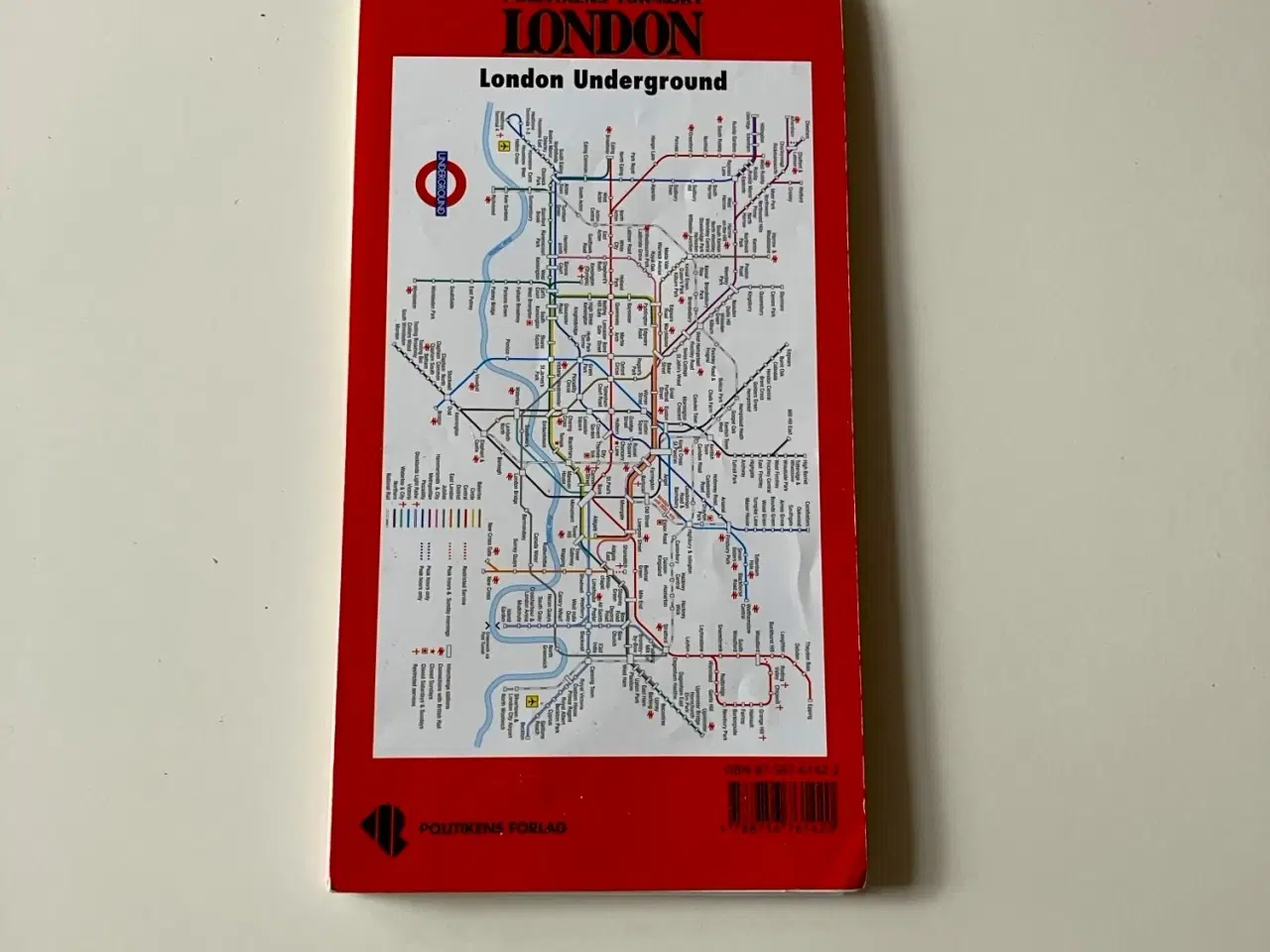 Billede 2 - London 1:12700 - Politikens tur-kort (Kort over Lo