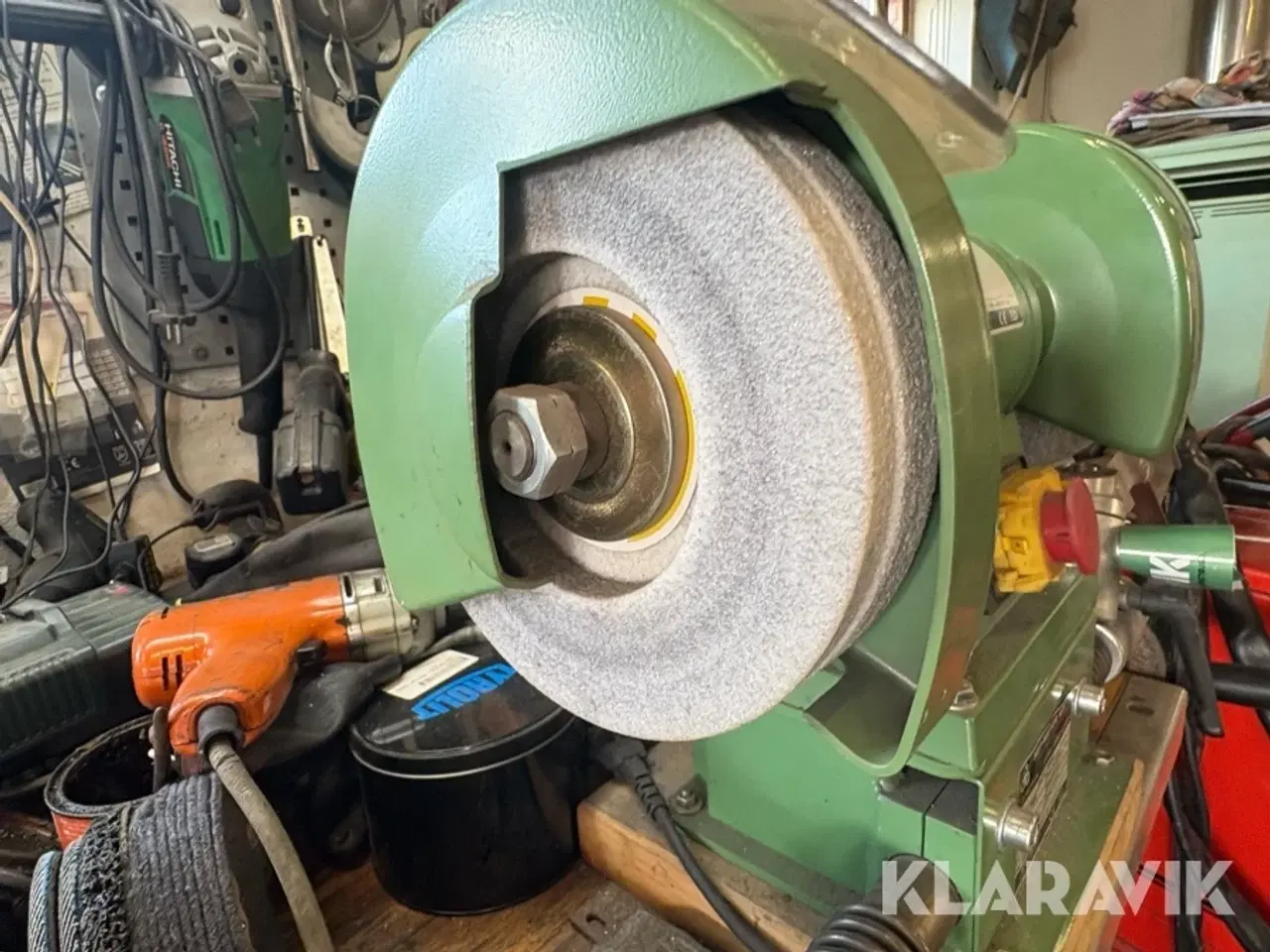 Billede 6 - Bænksliber KEF-Motor  Slibette 8N
