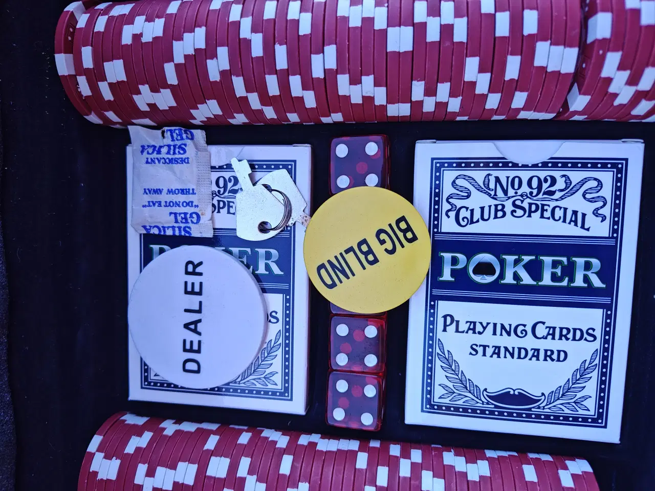 Billede 3 - STORT lækkert Poker Sæt - Brætspil